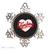 Teaching Sweethearts Cute Valentines Day Teacher Ornament thumb 0