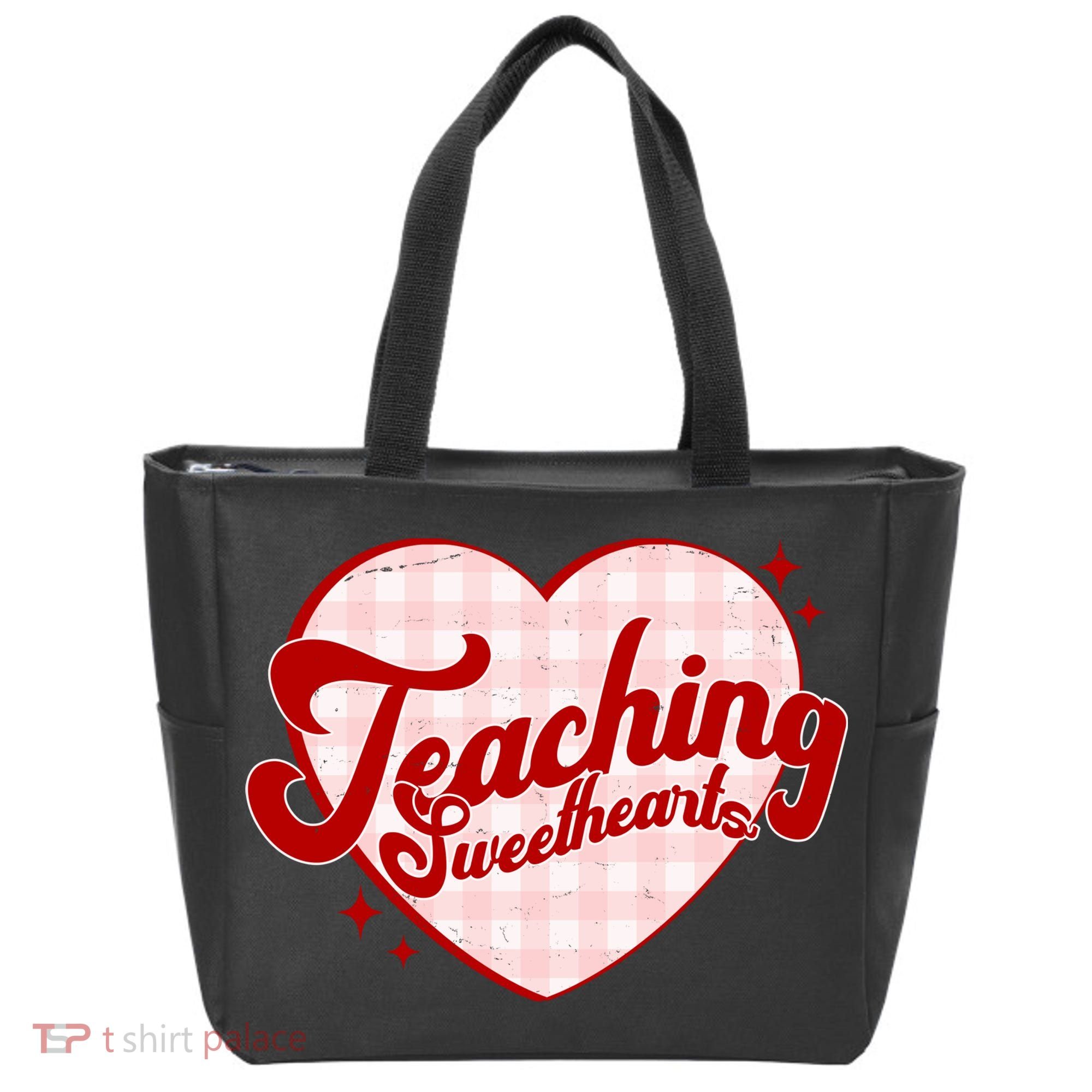 Teaching Sweethearts Cute Valentines Day Teacher Tote Bag