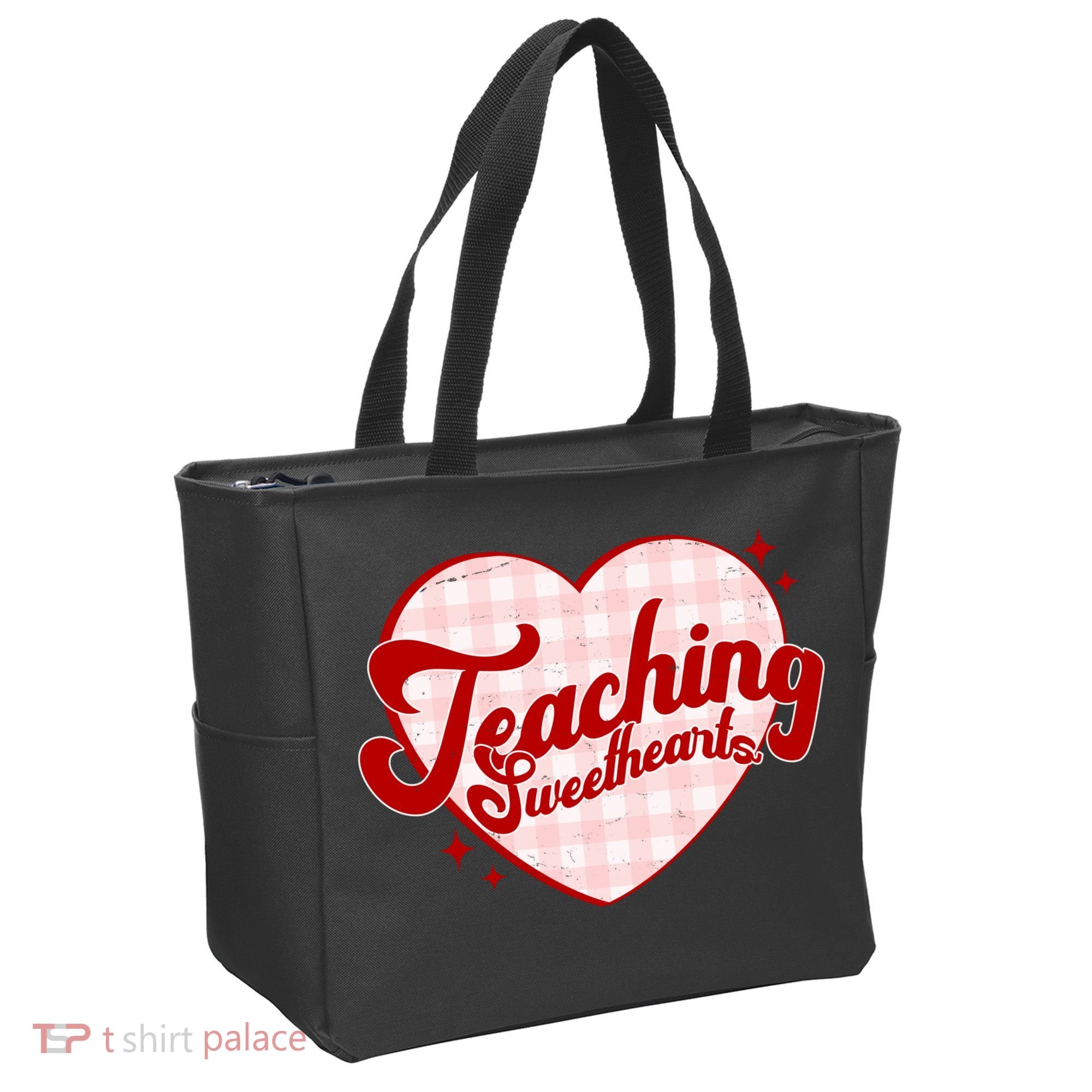 Teaching Sweethearts Cute Valentines Day Teacher Tote Bag
