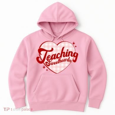 Teaching Sweethearts Cute Valentines Day Teacher Hoodie