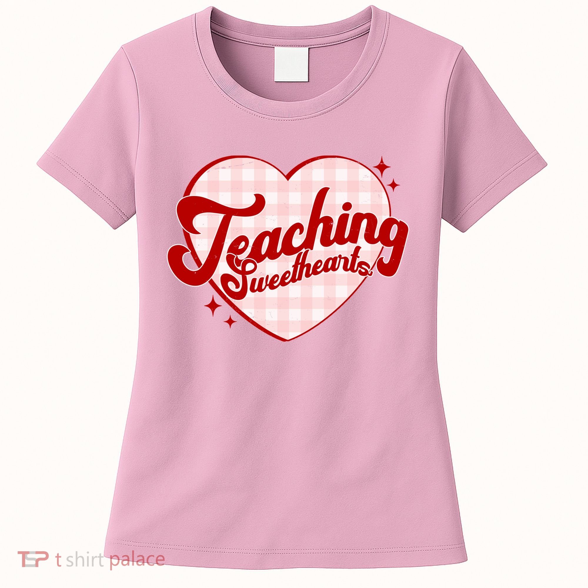 Teaching Sweethearts Cute Valentines Day Teacher Women's T-Shirt