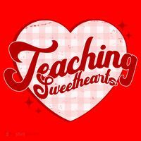 Teaching Sweethearts Cute Valentines Day Teacher Santa Hat thumb 1
