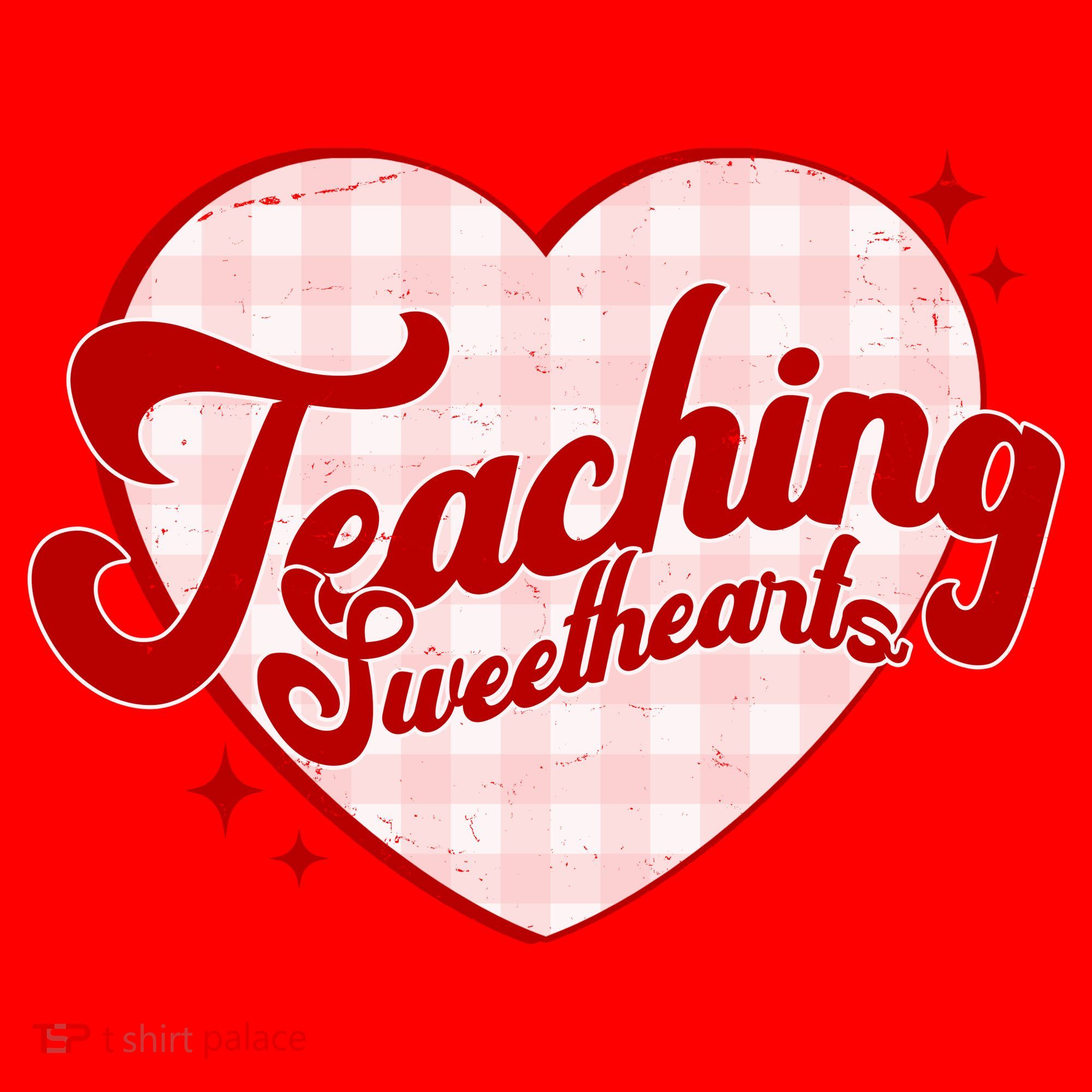 Teaching Sweethearts Cute Valentines Day Teacher Santa Hat
