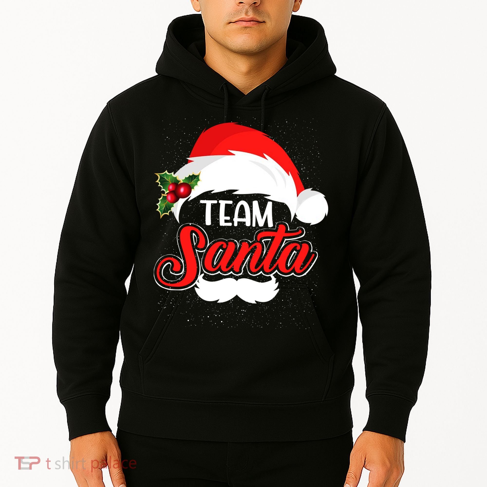 Team Santa Christmas Family Hoodie