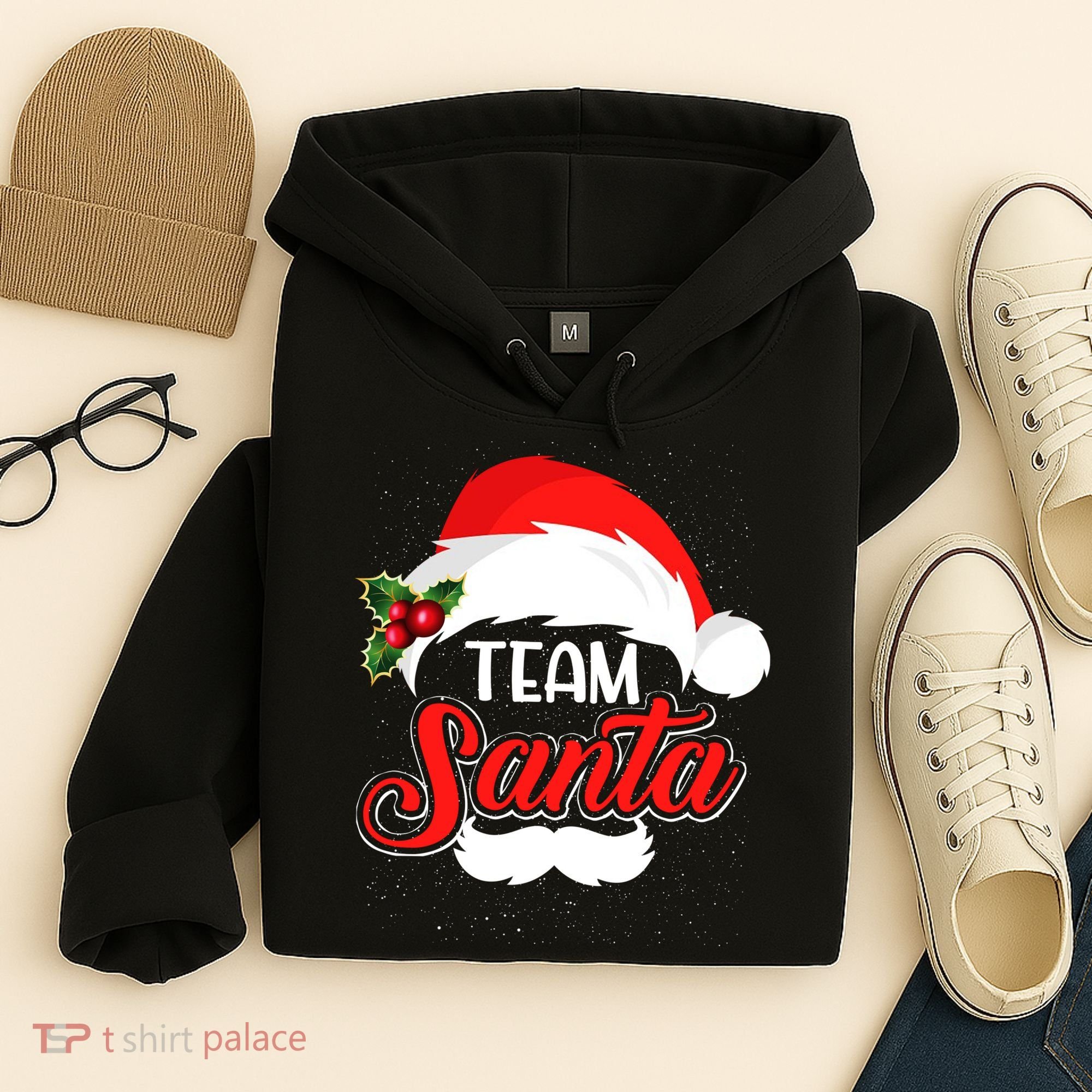 Team Santa Christmas Family Hoodie