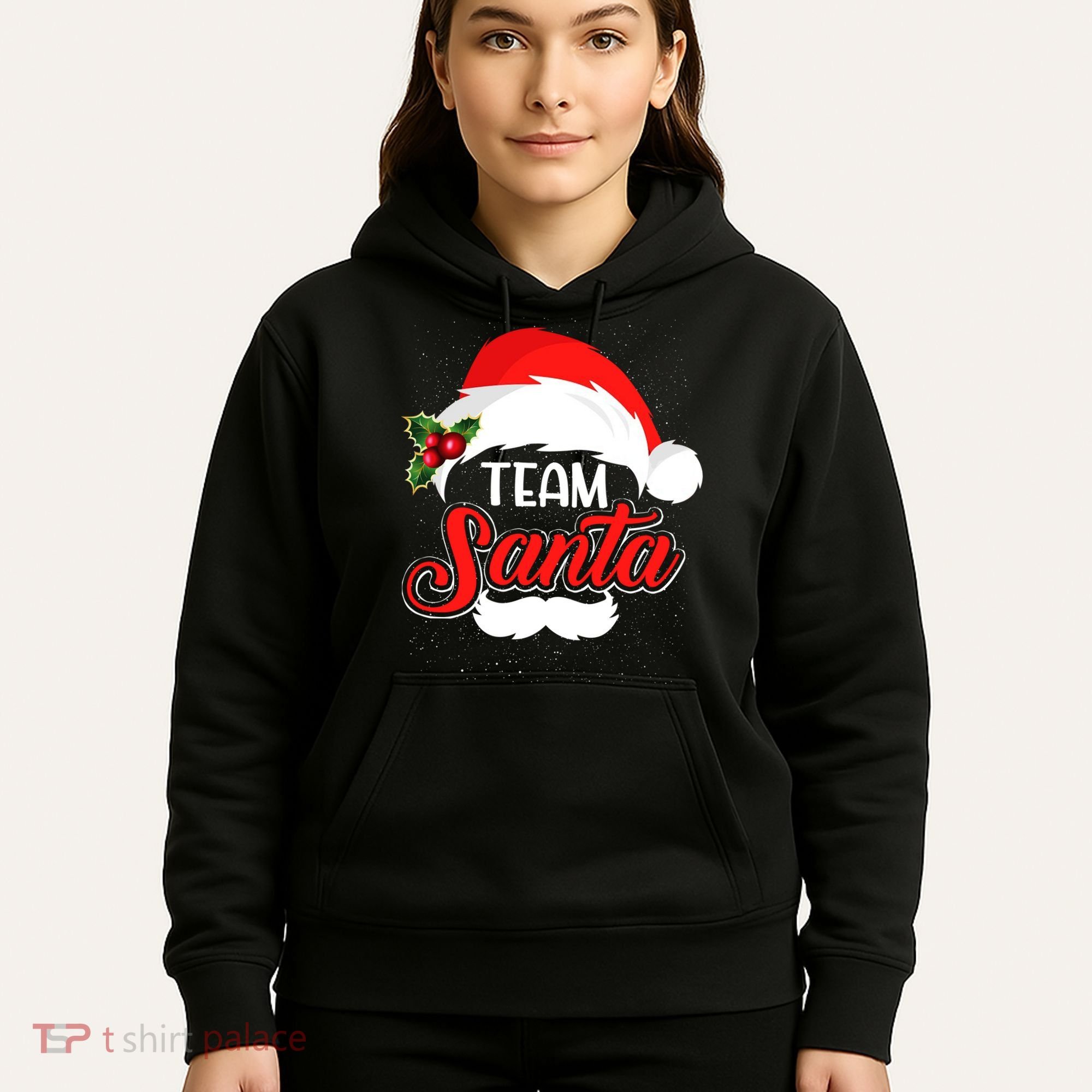 Team Santa Christmas Family Hoodie