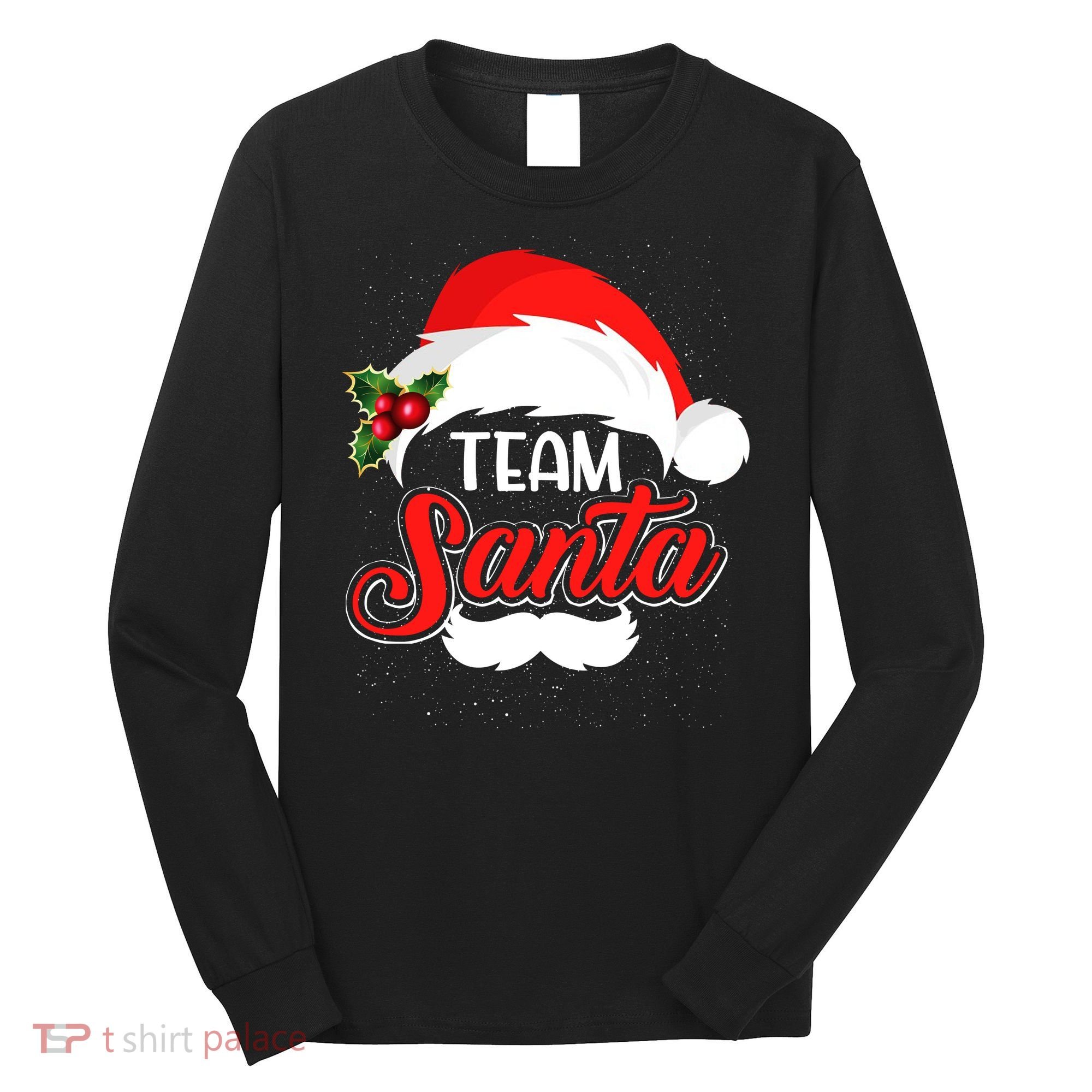 Team Santa Christmas Family Long Sleeve Shirt
