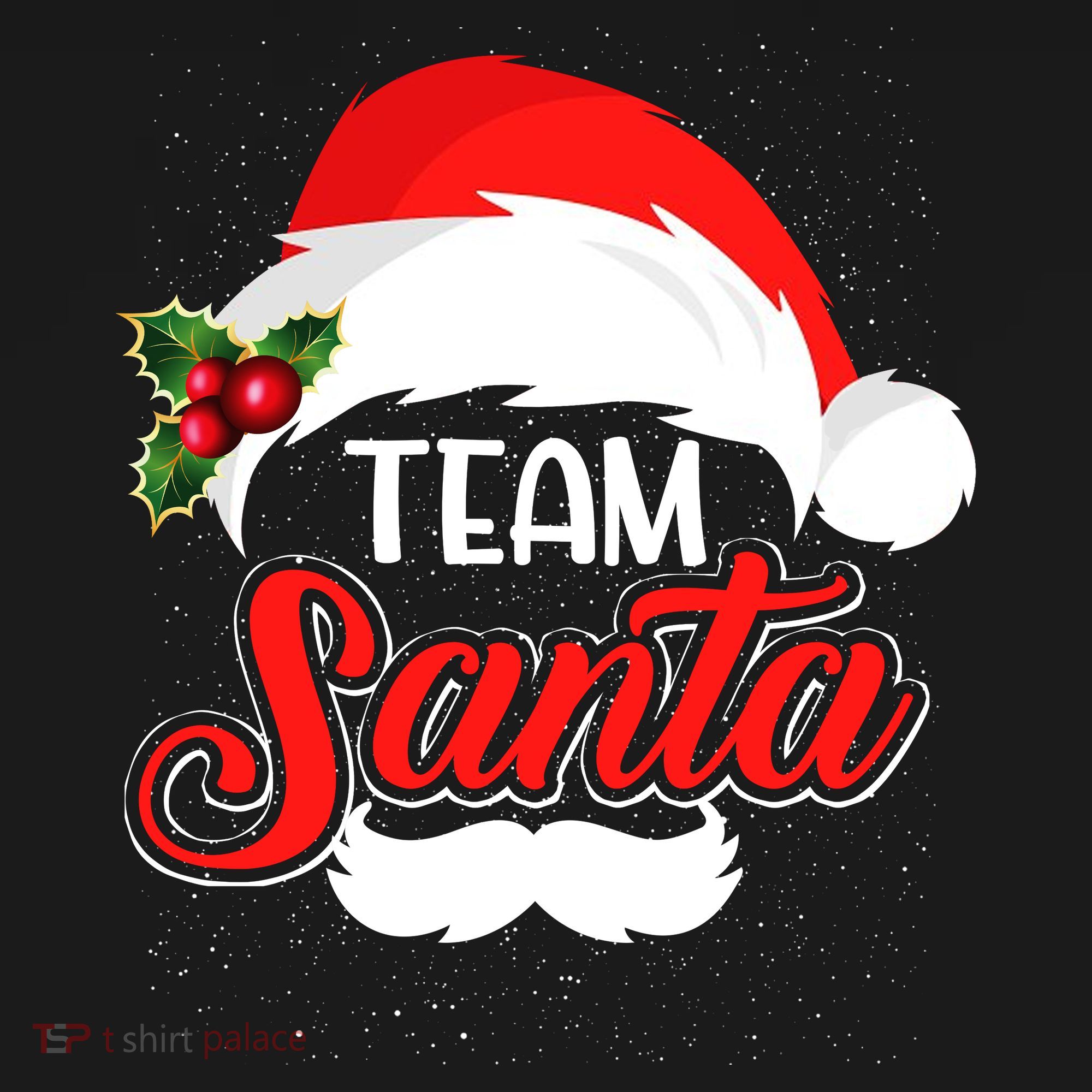 Team Santa Christmas Family Long Sleeve Shirt