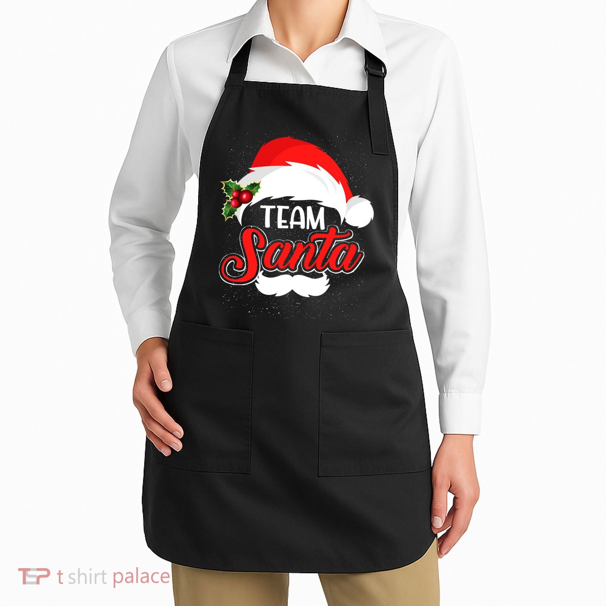 Team Santa Christmas Family Apron