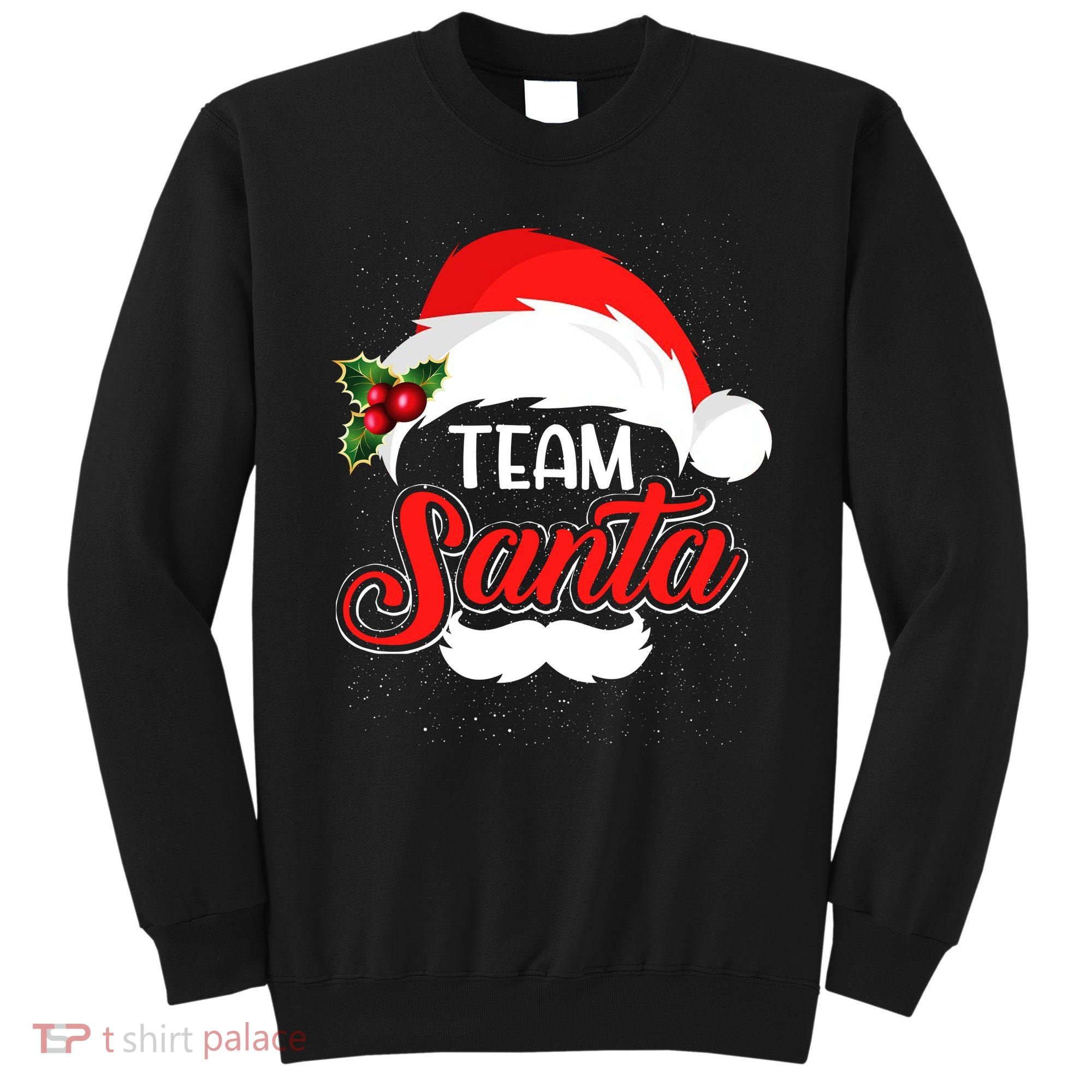 Team Santa Christmas Family Sweatshirt