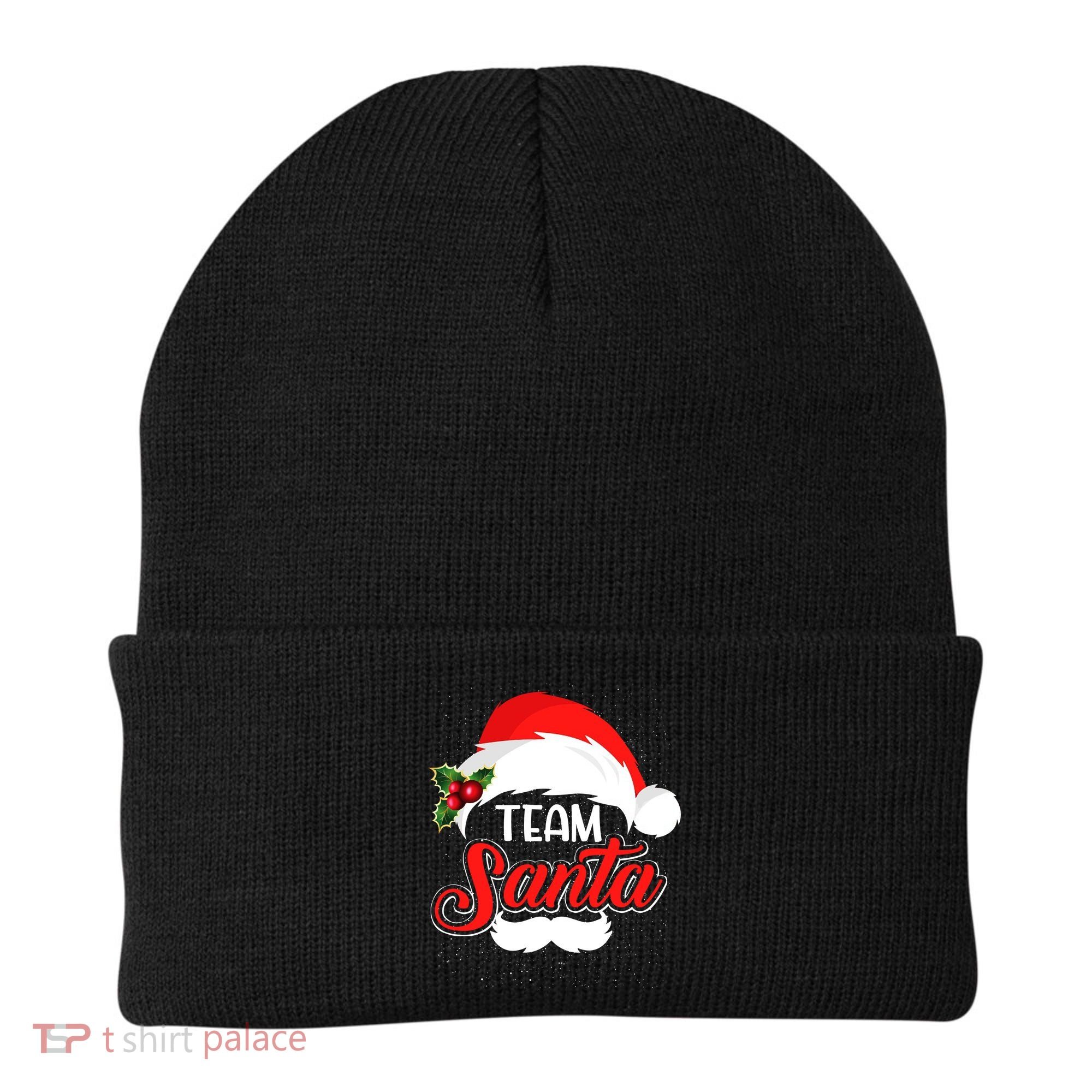 Team Santa Christmas Family Beanie