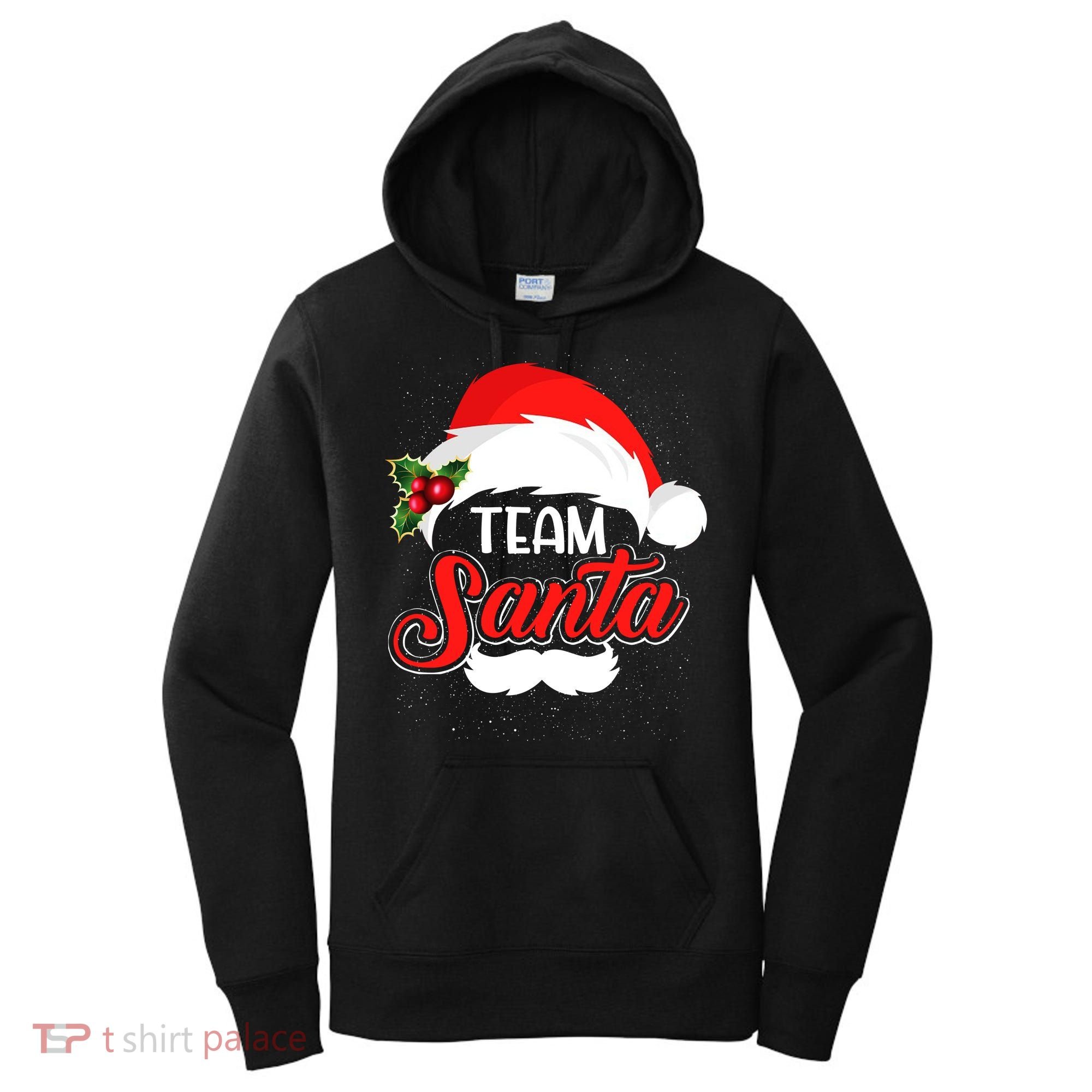 Team Santa Christmas Family Women's Hoodie