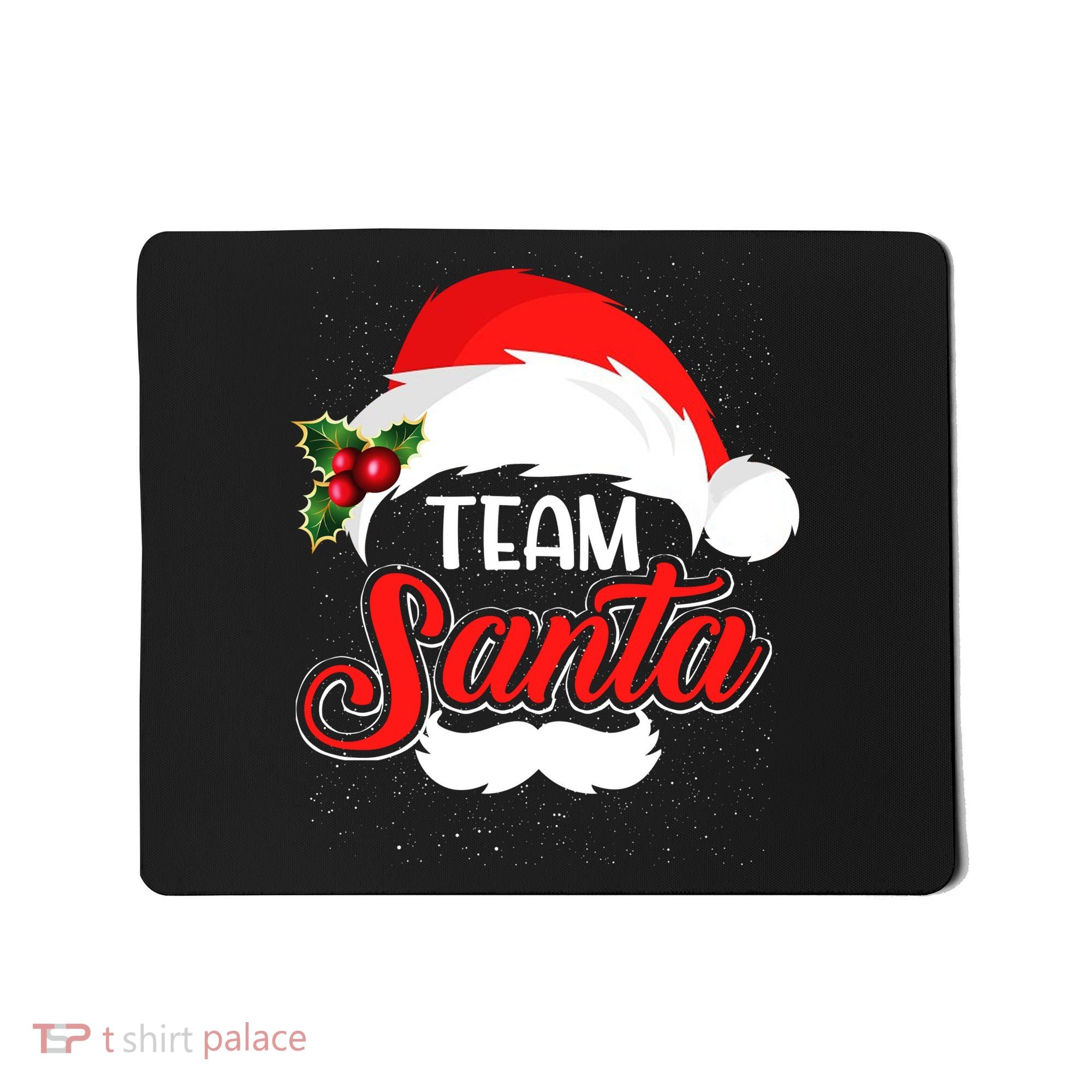 Team Santa Christmas Family Mousepad