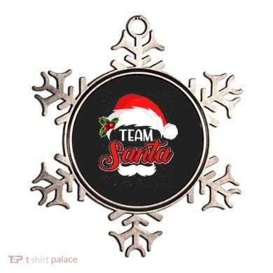 Team Santa Christmas Family Ornament