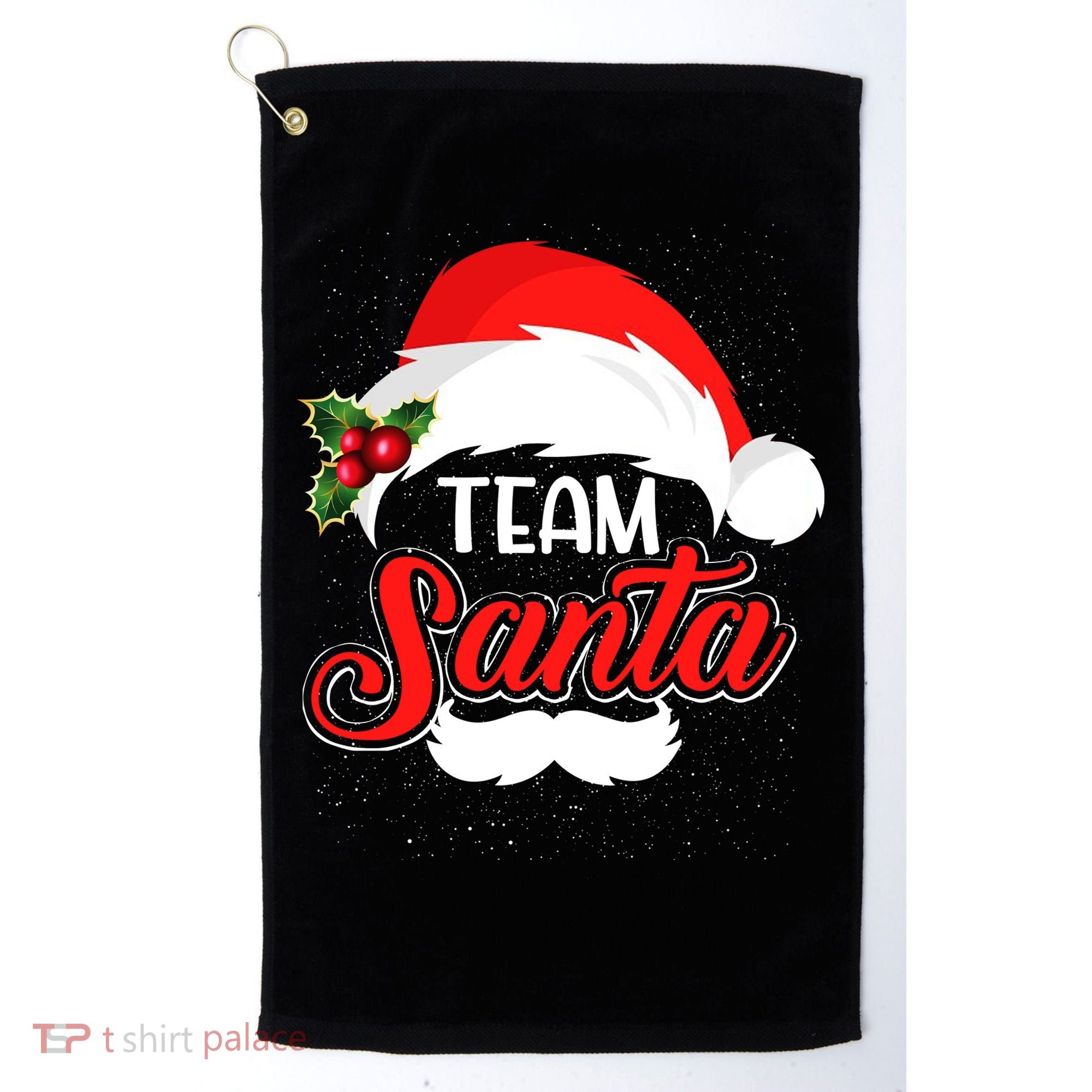 Team Santa Christmas Family Golf Towel