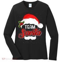 Team Santa Christmas Family Women's Long Sleeve Shirt thumb 0