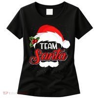 Team Santa Christmas Family Women's T-Shirt thumb 0