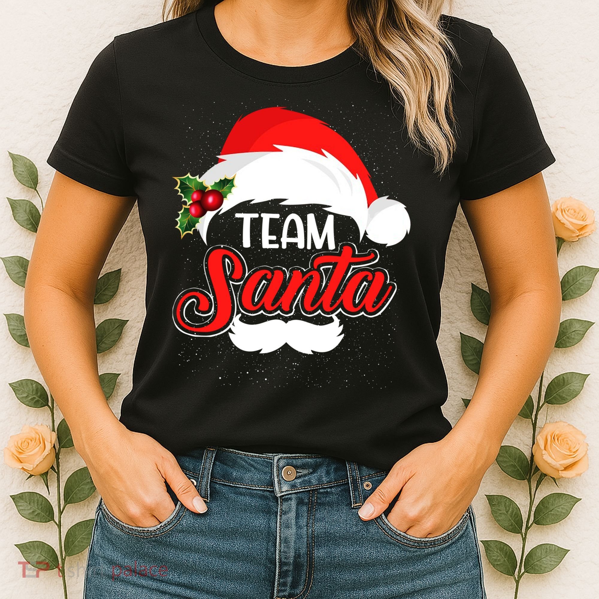 Team Santa Christmas Family Women's T-Shirt