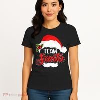 Team Santa Christmas Family Women's T-Shirt thumb 4