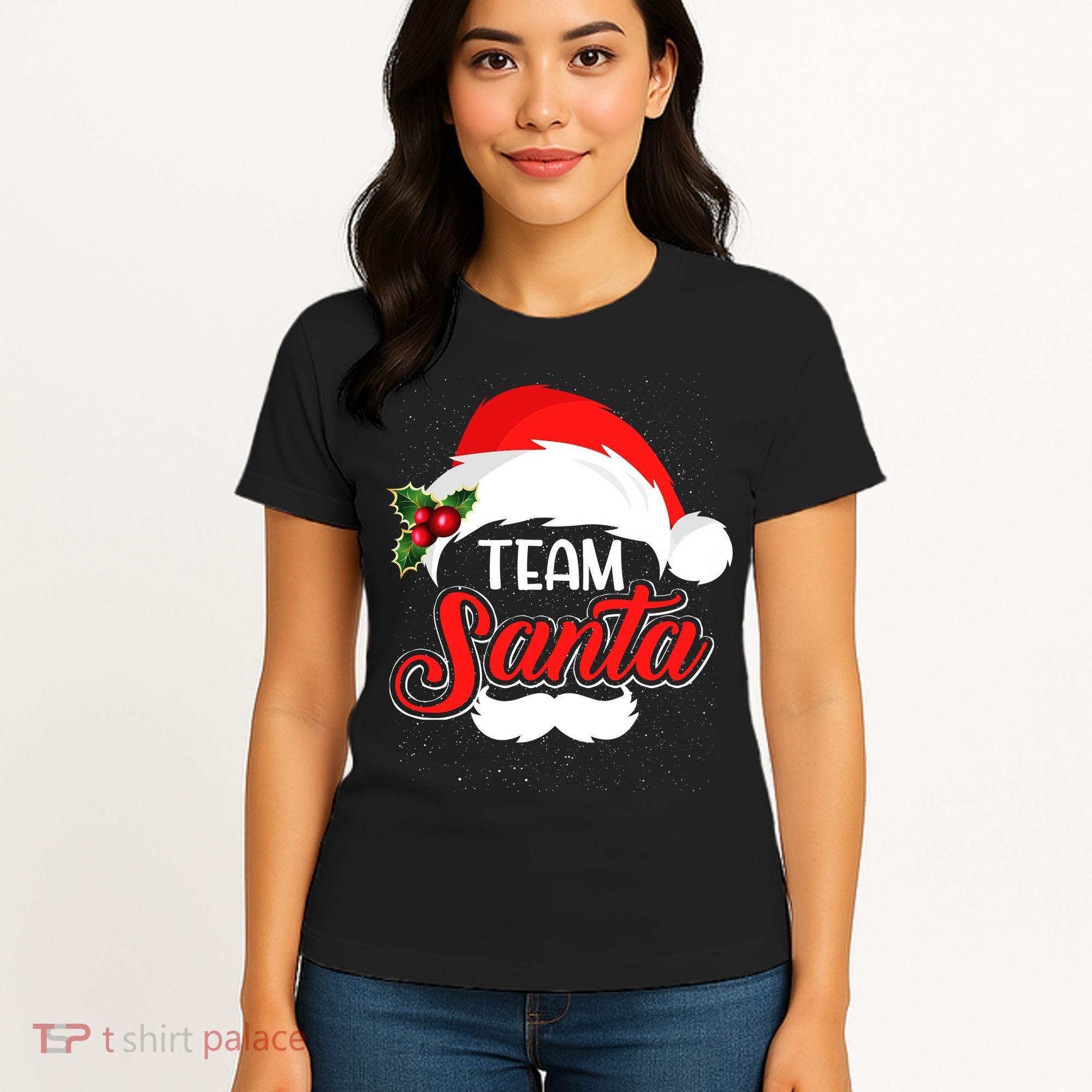 Team Santa Christmas Family Women's T-Shirt