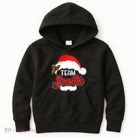 Team Santa Christmas Family Kids Hoodie thumb 0