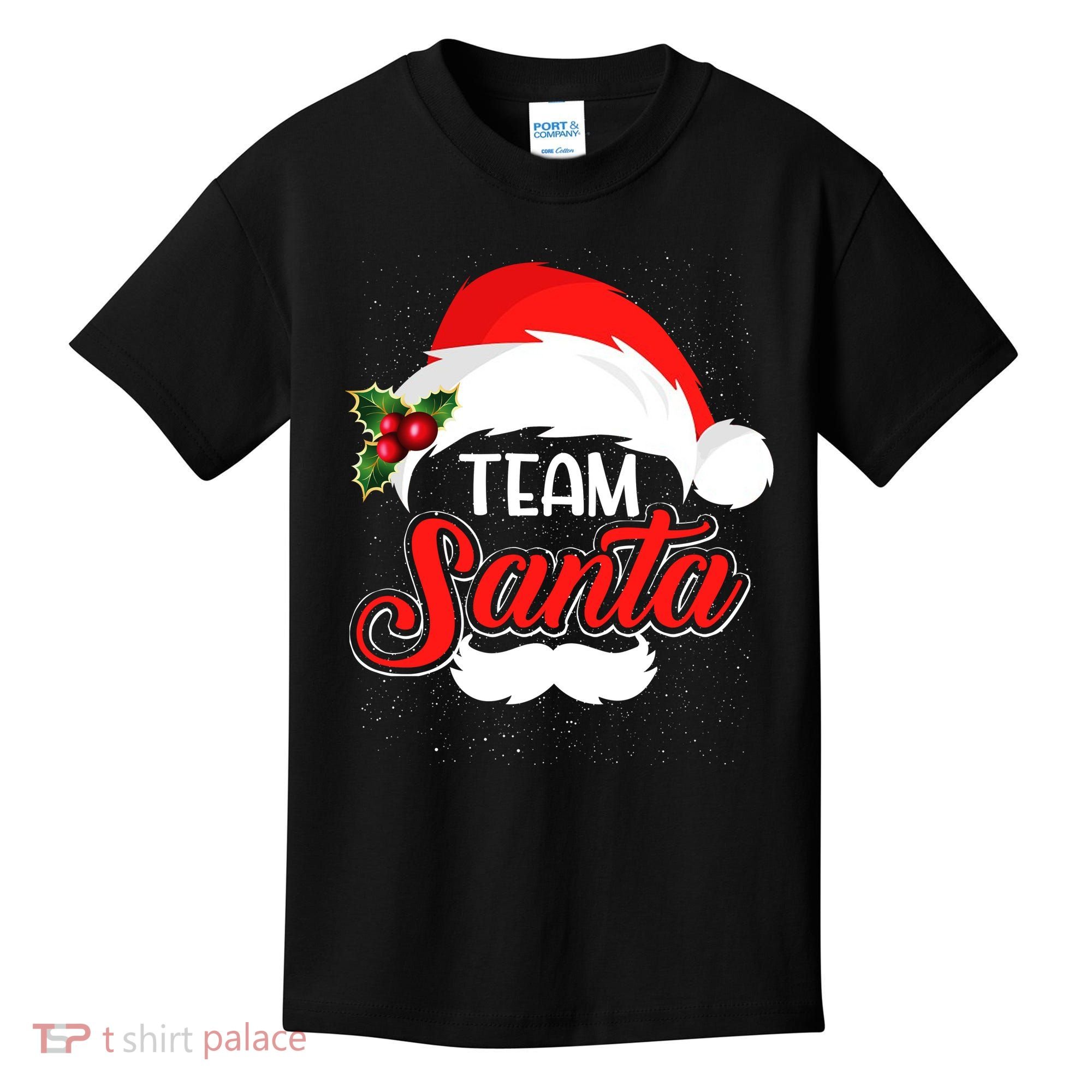Team Santa Christmas Family Kids T-Shirt