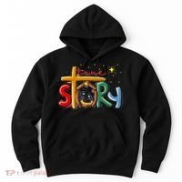 True Story Christmas Nativity Jesus Christian Christmas Premium Hoodie thumb 0