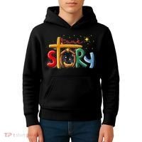 True Story Christmas Nativity Jesus Christian Christmas Premium Kids Hoodie thumb 4