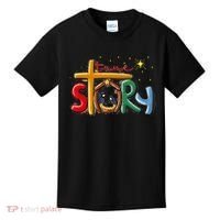 True Story Christmas Nativity Jesus Christian Christmas Premium Kids T-Shirt thumb 0