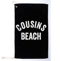 The Summer Cousins Beach I Turned Pretty College Letters Golf Towel thumb 0