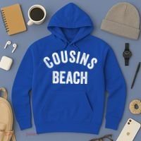 The Summer Cousins Beach I Turned Pretty College Letters Hoodie thumb 3
