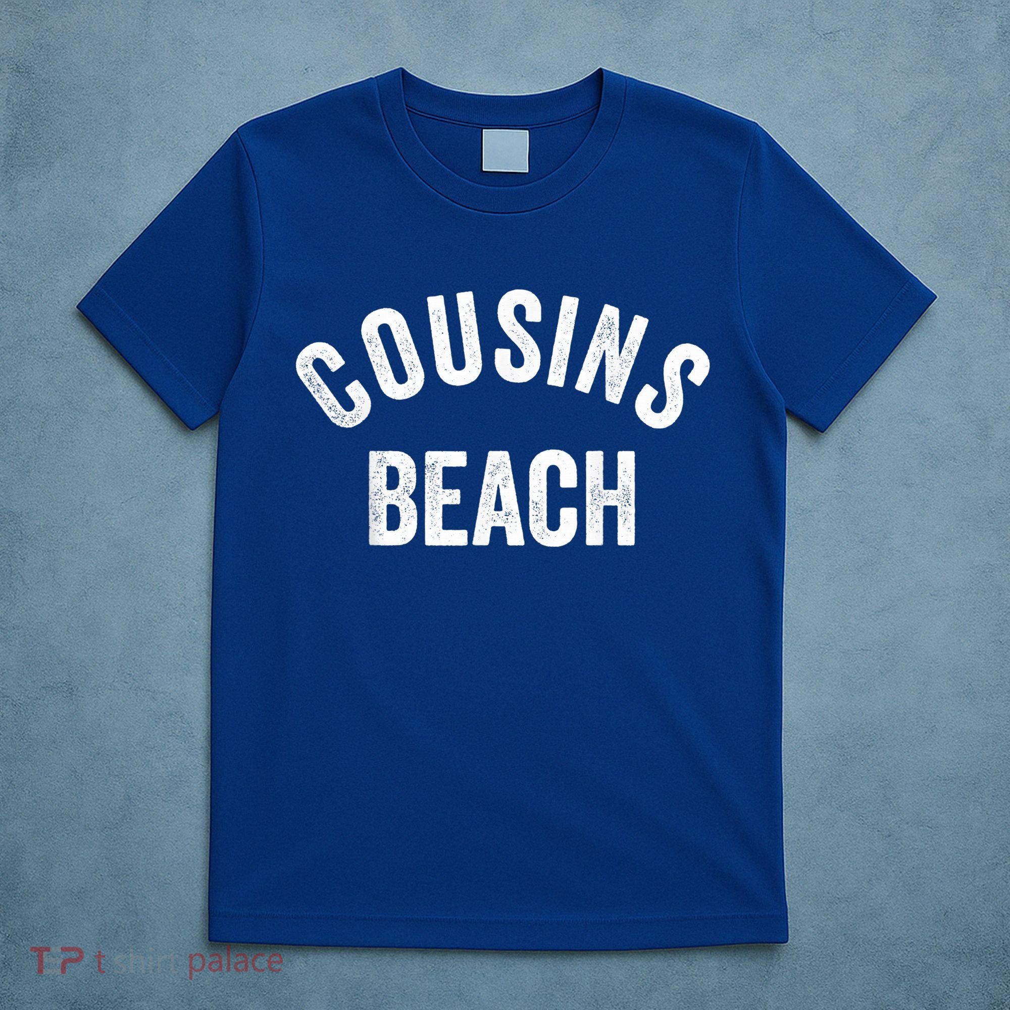 The Summer Cousins Beach I Turned Pretty College Letters T-Shirt