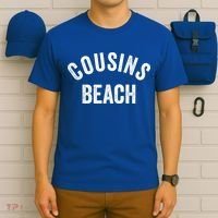 The Summer Cousins Beach I Turned Pretty College Letters T-Shirt thumb 6