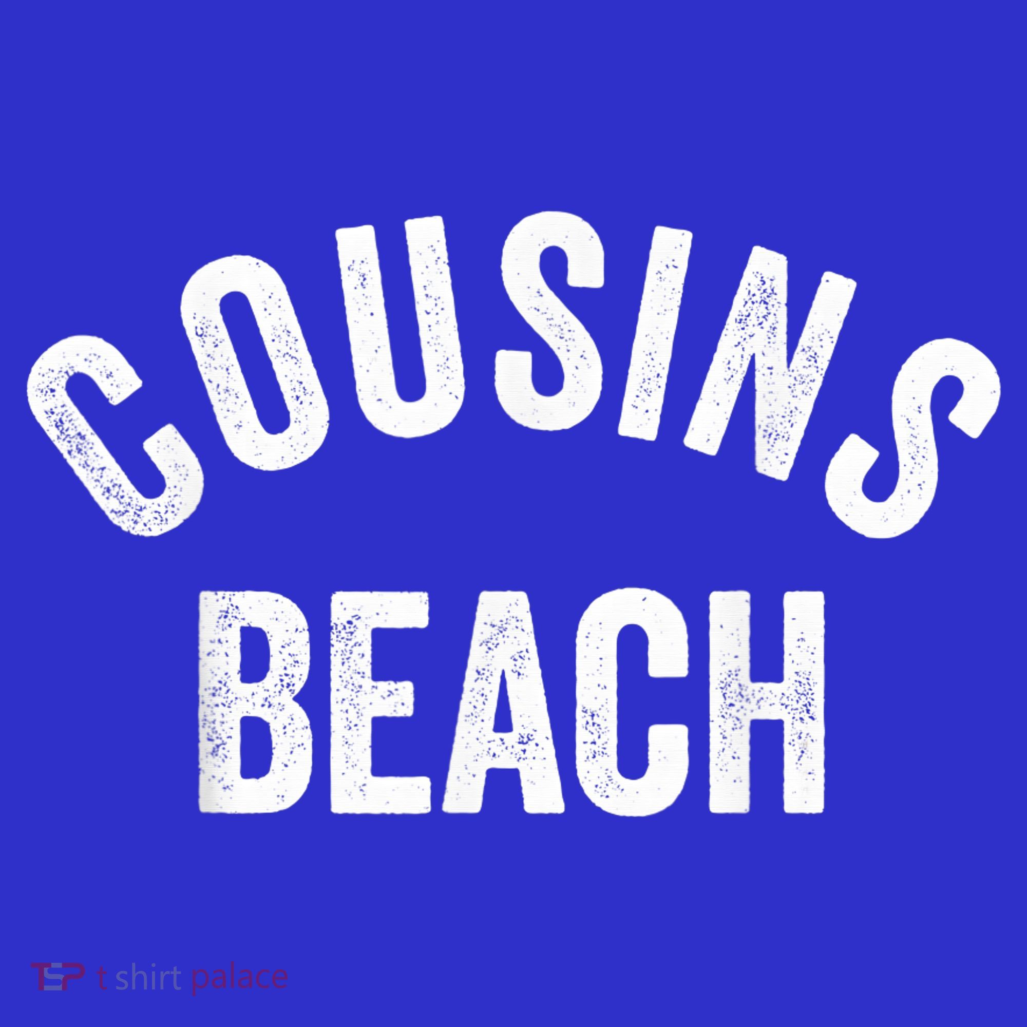 The Summer Cousins Beach I Turned Pretty College Letters T-Shirt