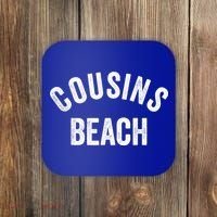 The Summer Cousins Beach I Turned Pretty College Letters Coaster thumb 0