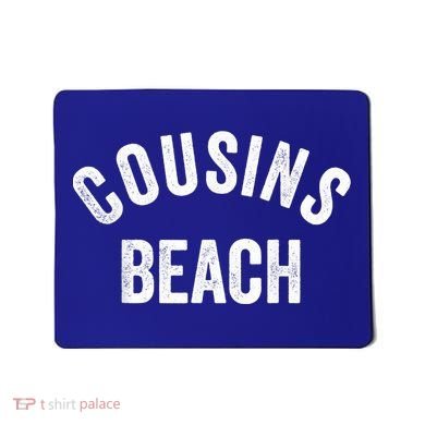 The Summer Cousins Beach I Turned Pretty College Letters Mousepad