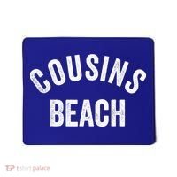 The Summer Cousins Beach I Turned Pretty College Letters Mousepad thumb 0