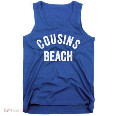 The Summer Cousins Beach I Turned Pretty College Letters Tank Top