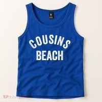 The Summer Cousins Beach I Turned Pretty College Letters Tank Top thumb 2