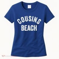The Summer Cousins Beach I Turned Pretty College Letters Women's T-Shirt thumb 0