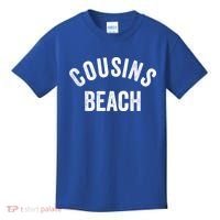 The Summer Cousins Beach I Turned Pretty College Letters Kids T-Shirt thumb 0