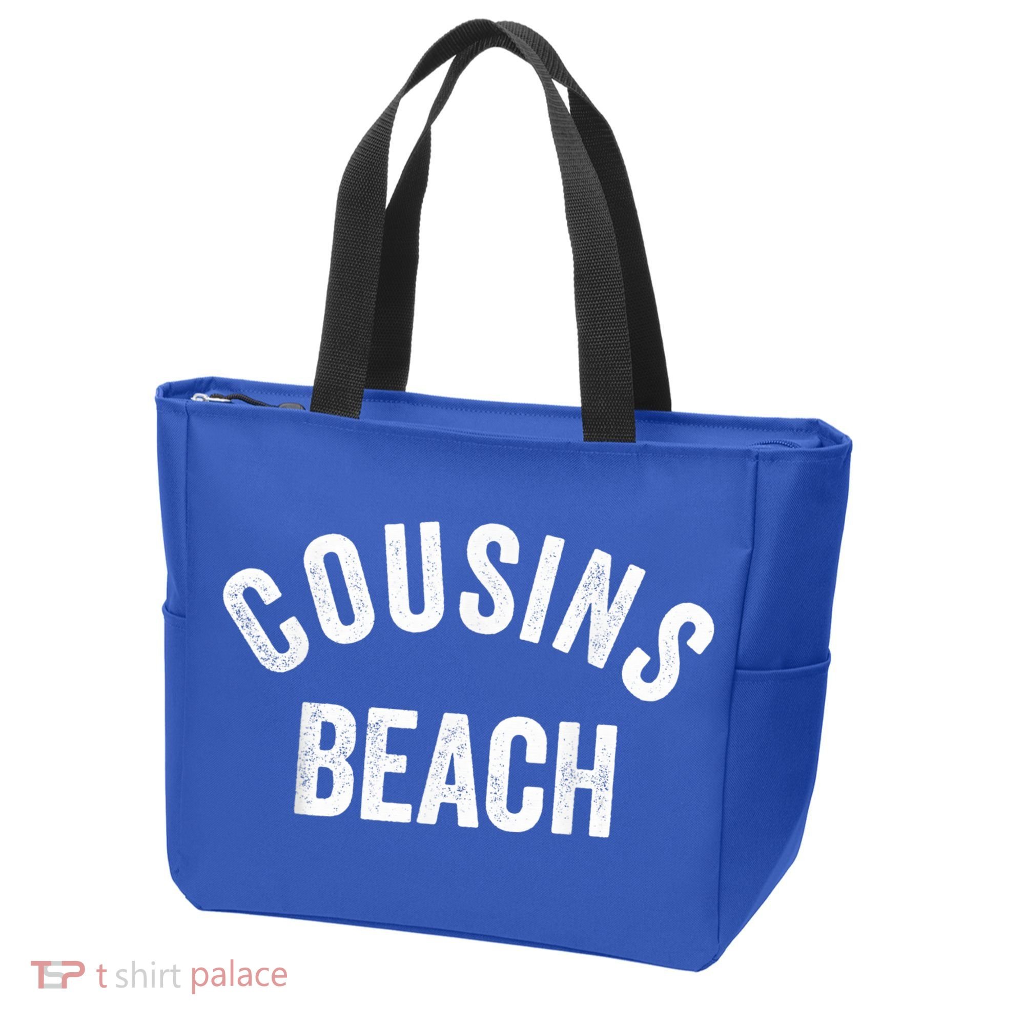 The Summer Cousins Beach I Turned Pretty College Letters Tote Bag