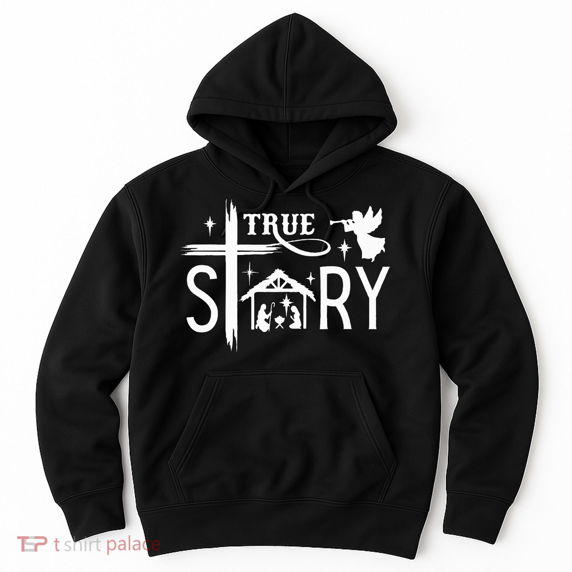 True Story Christmas Nativity Jesus Christian Hoodie