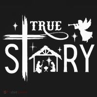 True Story Christmas Nativity Jesus Christian Coaster thumb 2