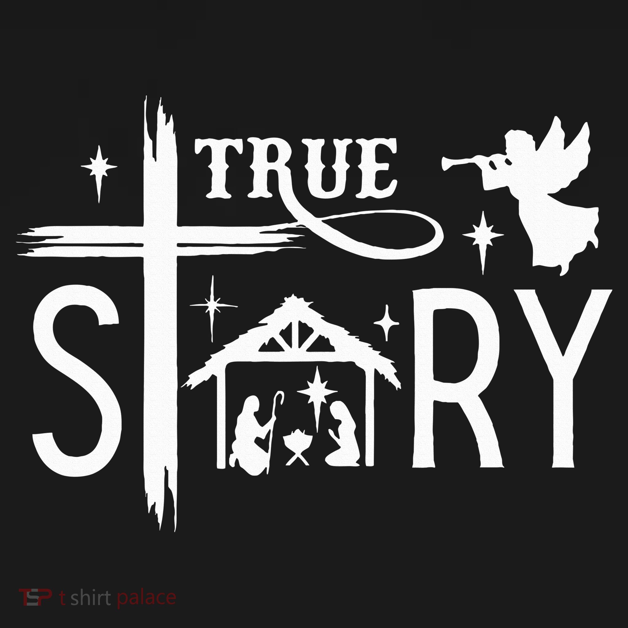 True Story Christmas Nativity Jesus Christian Women's Hoodie