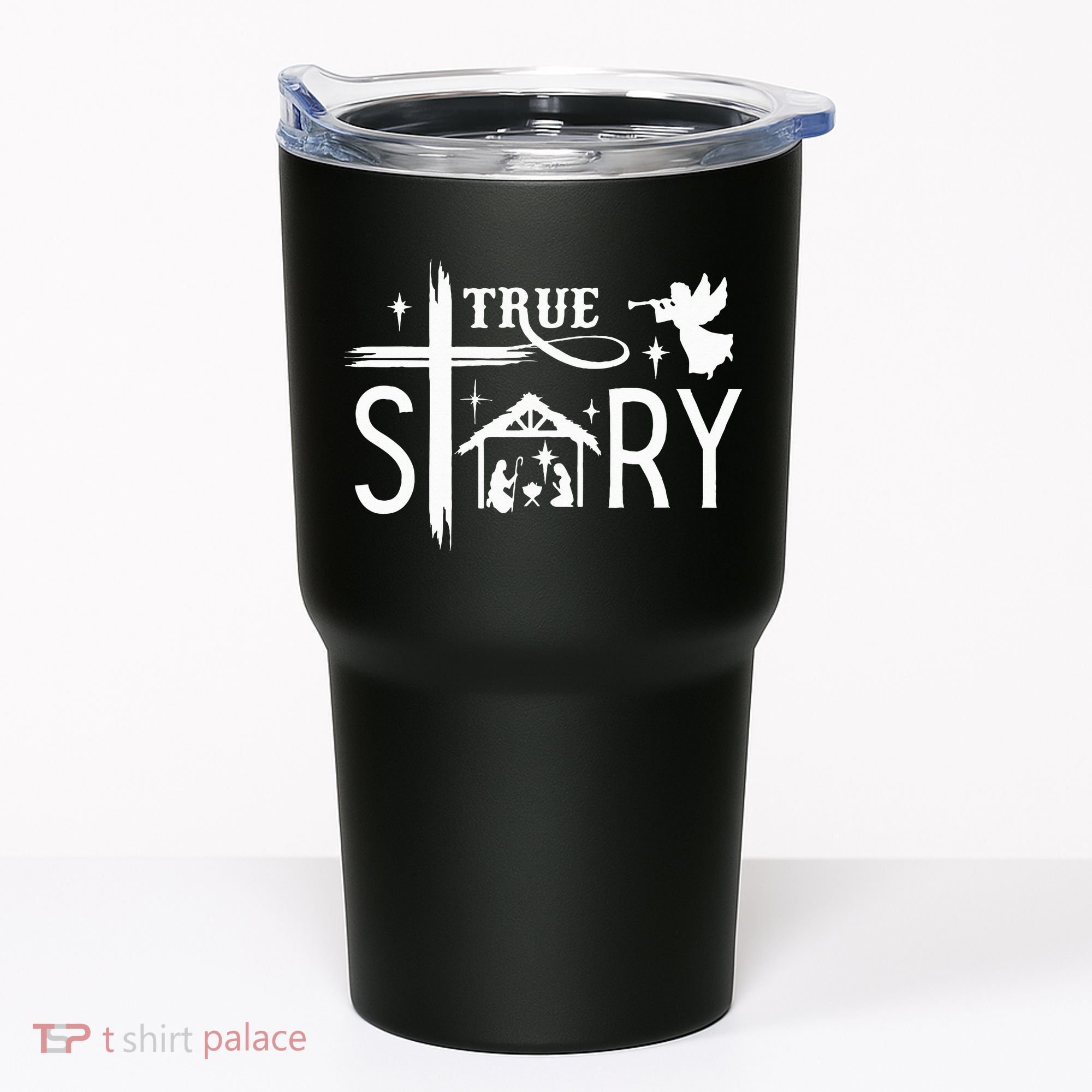 True Story Christmas Nativity Jesus Christian Tumbler