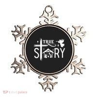 True Story Christmas Nativity Jesus Christian Ornament thumb 0
