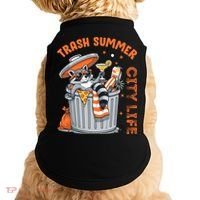 Trash Summer City Life Raccoon Doggie Tank thumb 0