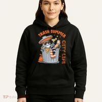 Trash Summer City Life Raccoon Hoodie thumb 5