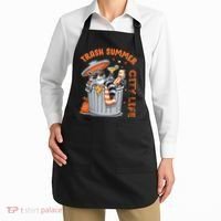 Trash Summer City Life Raccoon Apron thumb 2